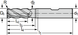 Фреза &Oslash;8мм 63мм 4EA MC230-08.0W4B050C-WK40TF фото 2