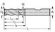 Фреза &Oslash;8мм 63мм 4EA MC232-08.0W4B050C-WJ30ED фото 2