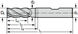 Фреза &Oslash;3мм 57мм 4EA MC230-03.0W4BC-WK40TF фото 2